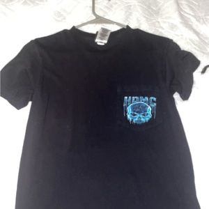 Y2K harley davidson skull shirt